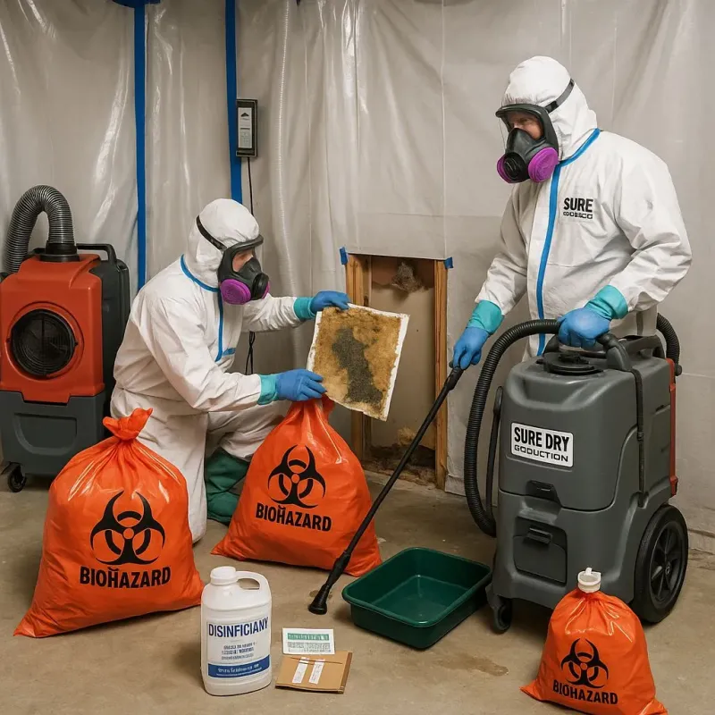Contaminated Water Handling Protocols process in Pleasant Ridge, MI