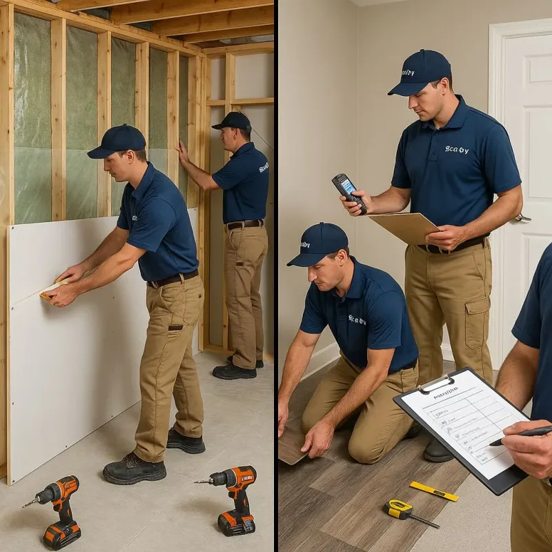 Repairs and Reconstruction process in Pleasant Ridge, MI
