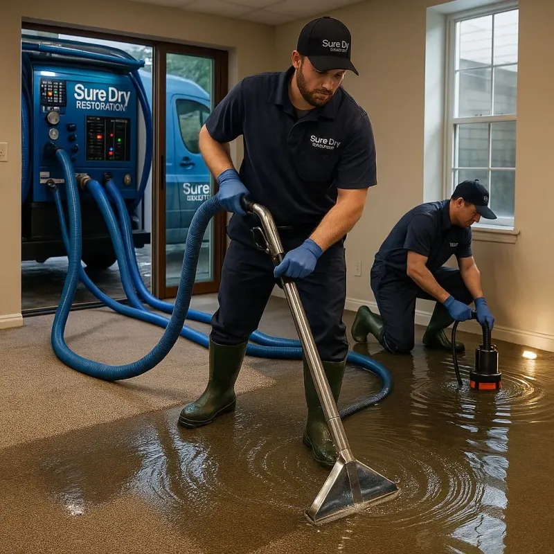 Water Extraction and Removal process in Pleasant Ridge, MI